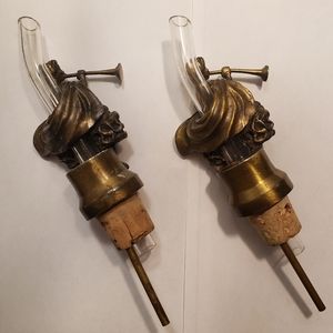 Metal Bottle Stopper Pourer Cork Angel Drink Wine Liquor Cocktail Decoration